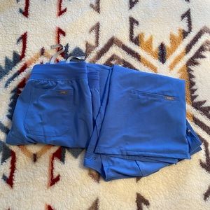 Light Blue FIGS Scrubs (Set)